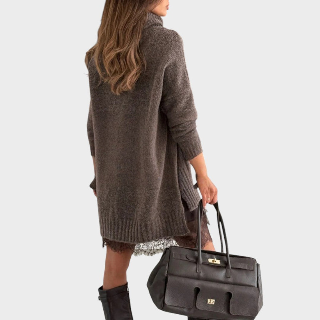 Ensemble robe et pull assorti