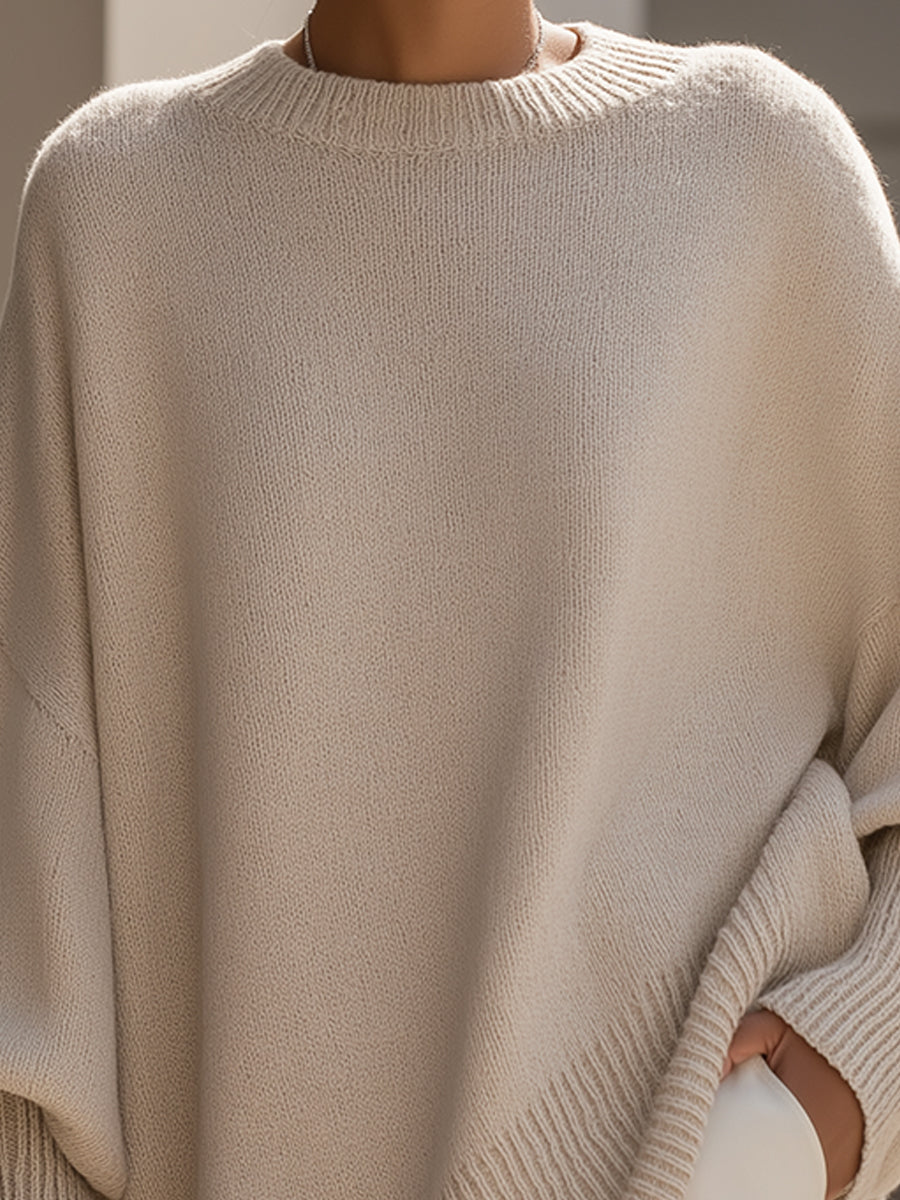 Pull doux à la coupe confortable
