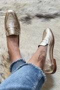 Mocassin à empiècements patchwork