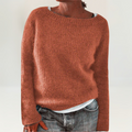 Pull enveloppant en maille épaisse