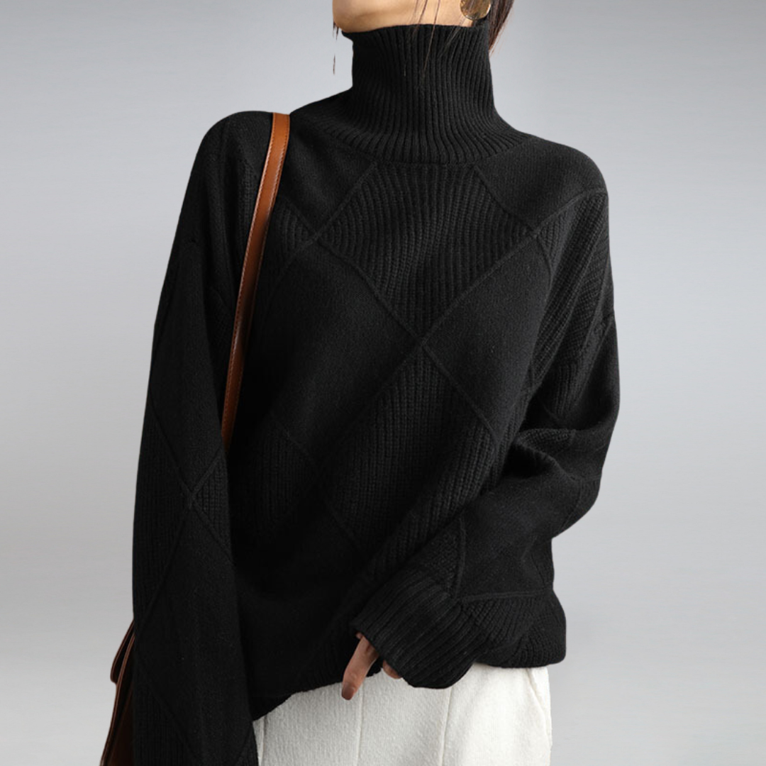 Pull en maille épaisse à coupe ample