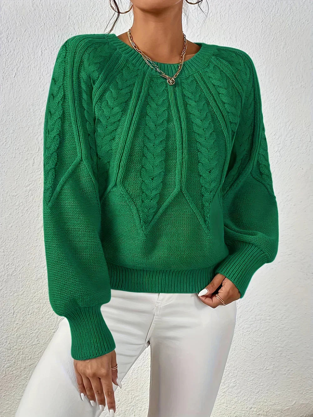 Pull en maille ajourée