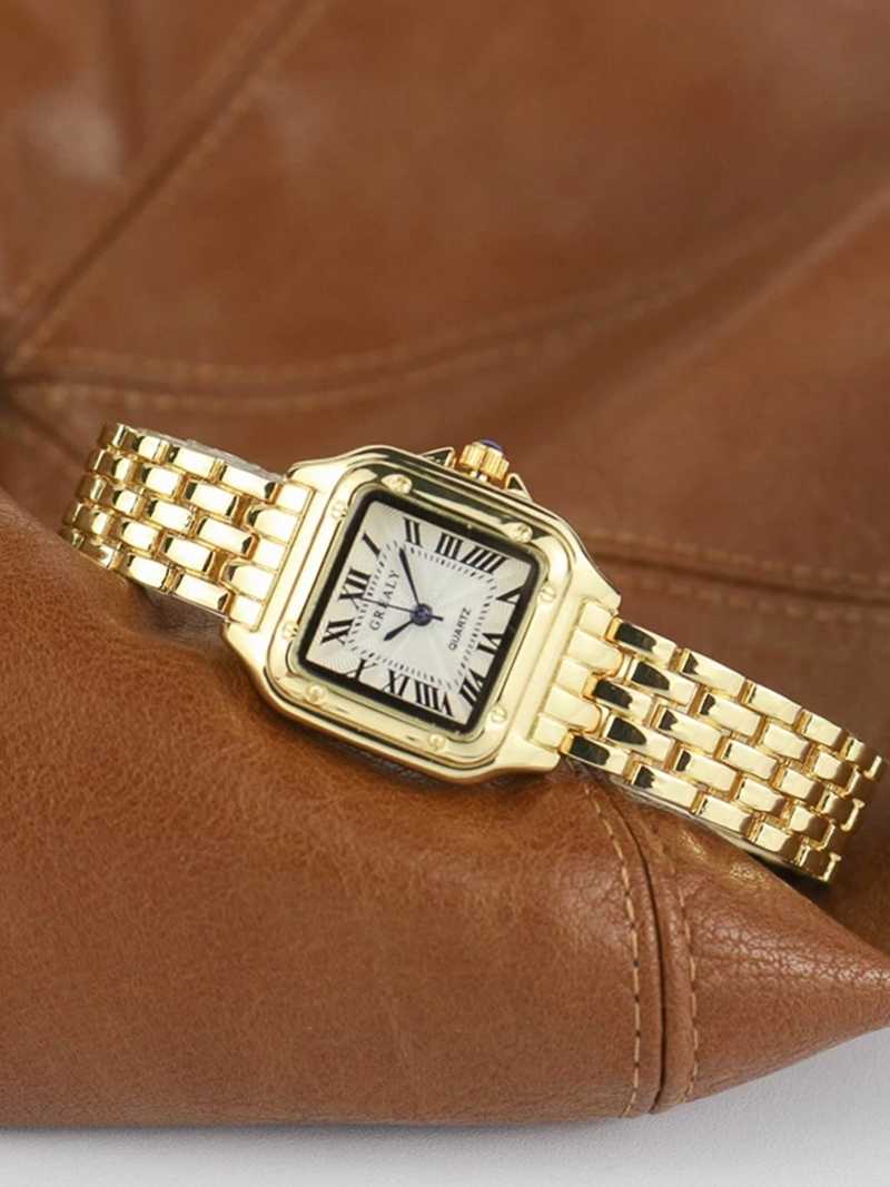 Montre à bracelet métallique