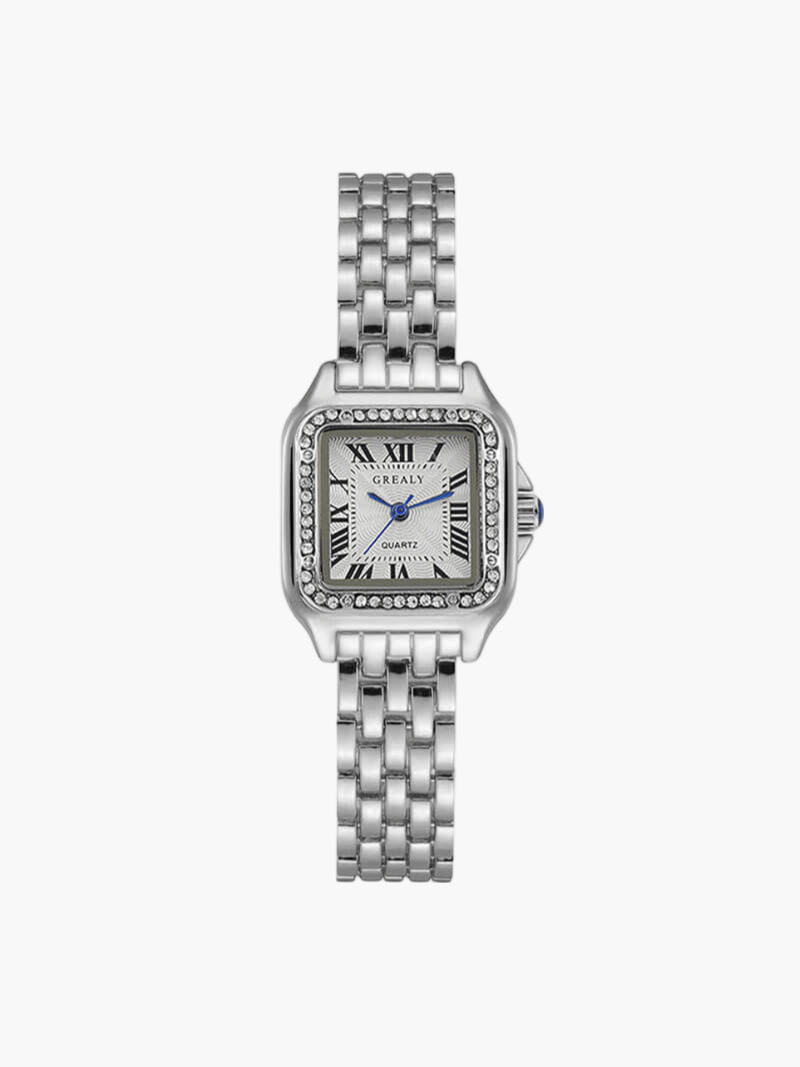Montre à bracelet métallique