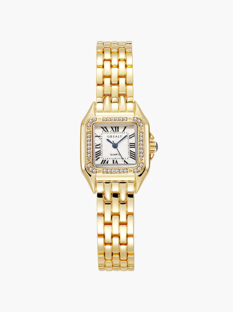 Montre à bracelet métallique