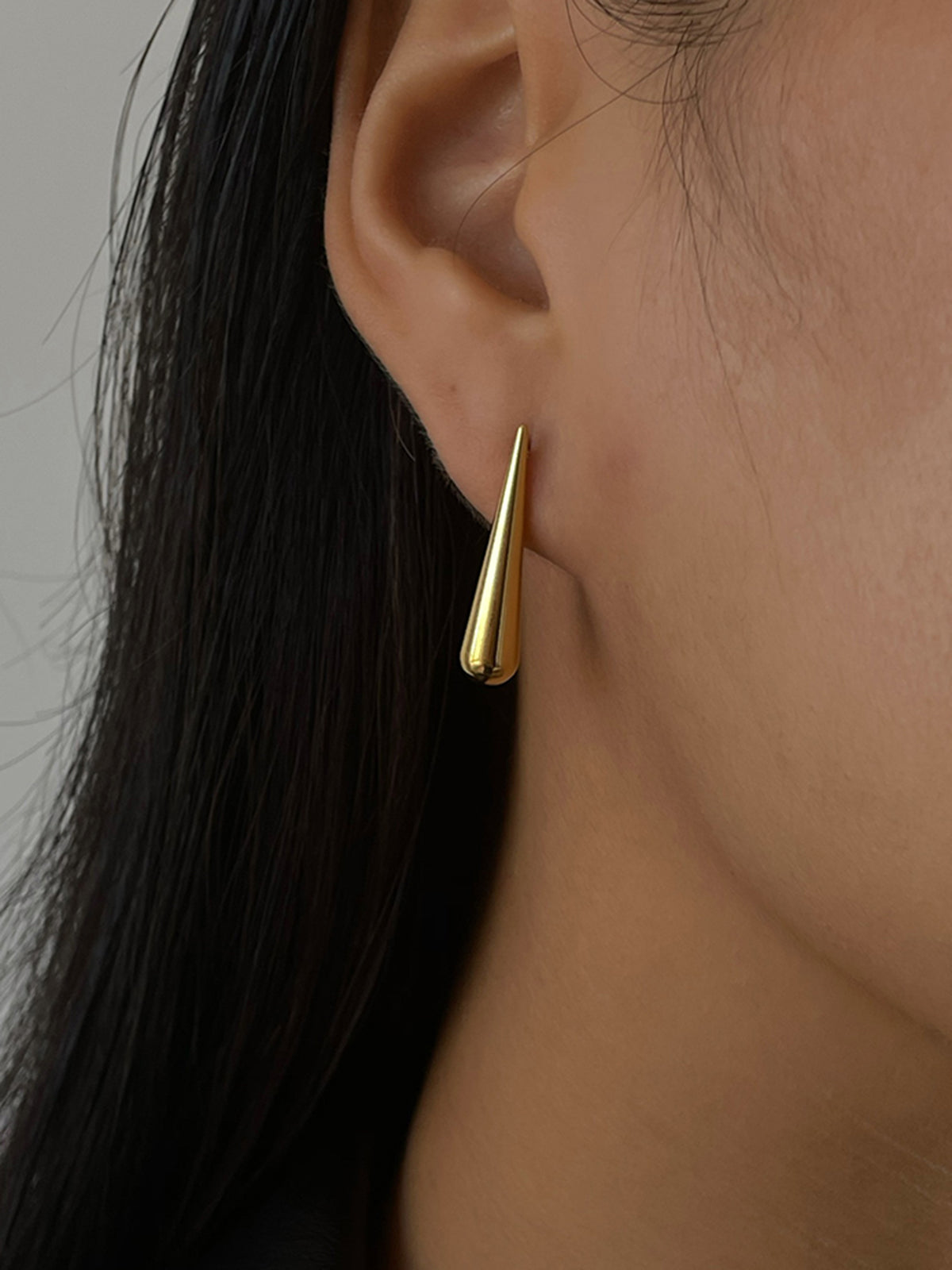 Boucles d’oreilles en goutte allongée