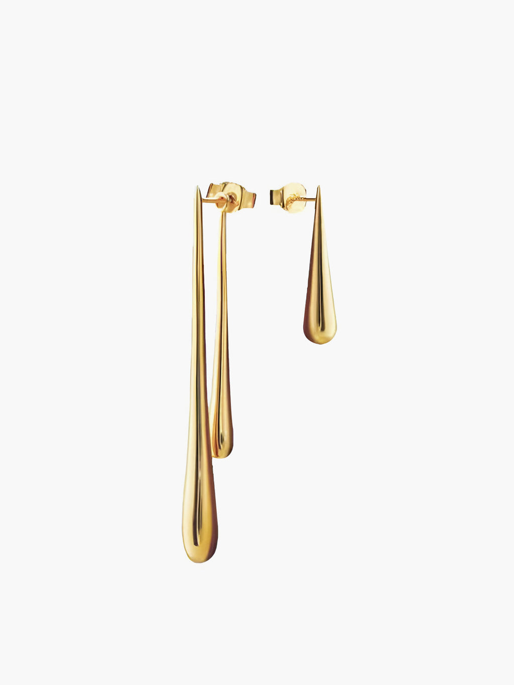 Boucles d’oreilles en goutte allongée