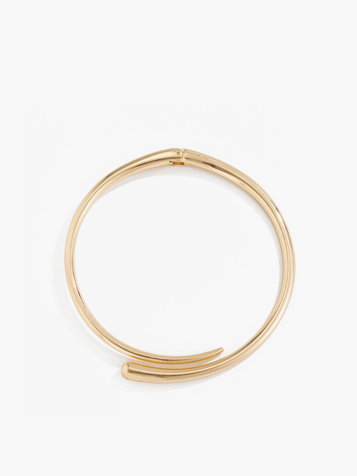 Collier ras-de-cou ouvert en forme de goutte