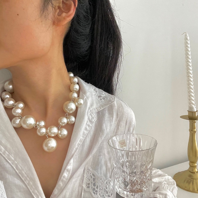 Collier de perles délicat