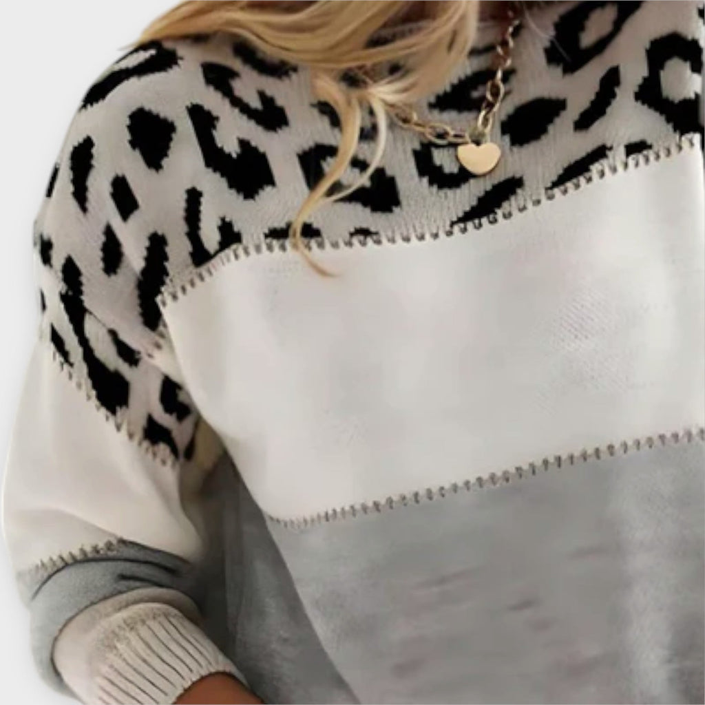 Pull en maille fine à la coupe habillée