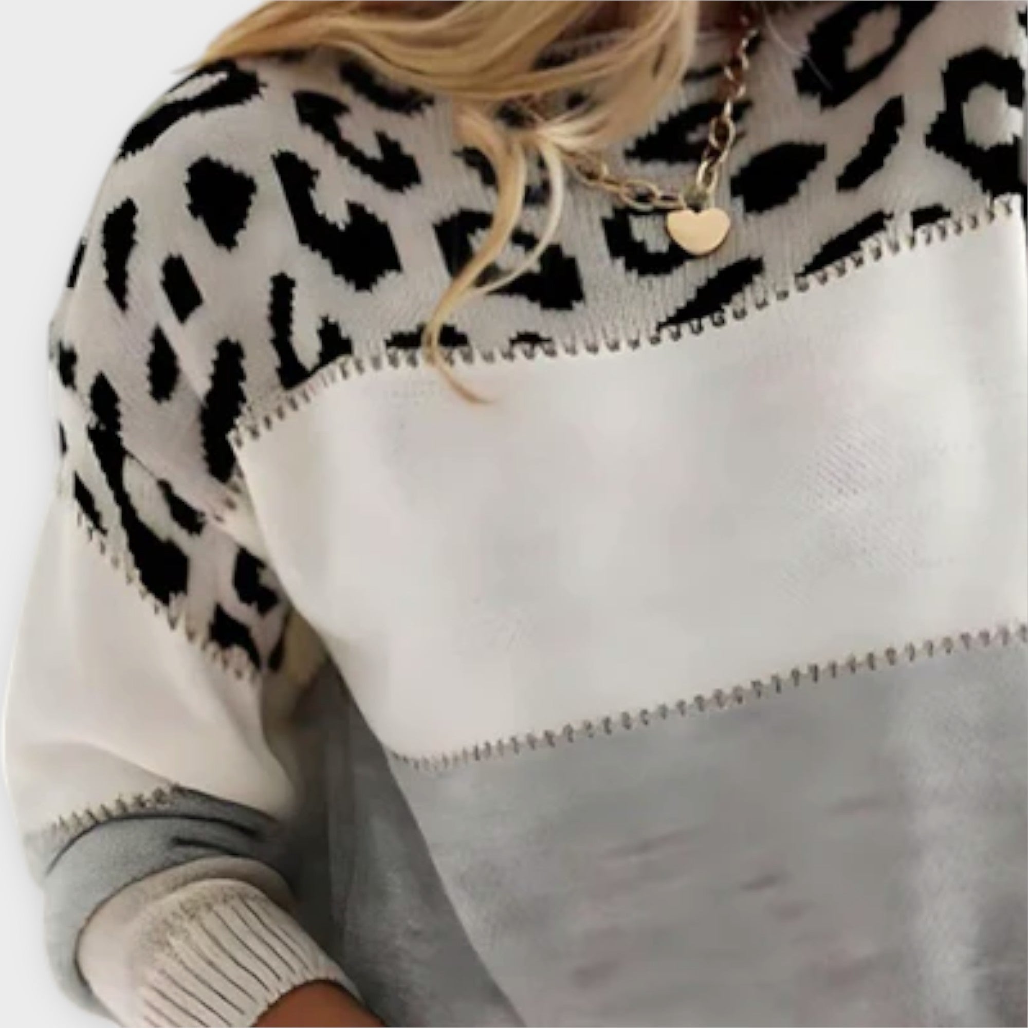 Pull en maille fine à la coupe habillée