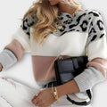 Pull en maille fine à la coupe habillée