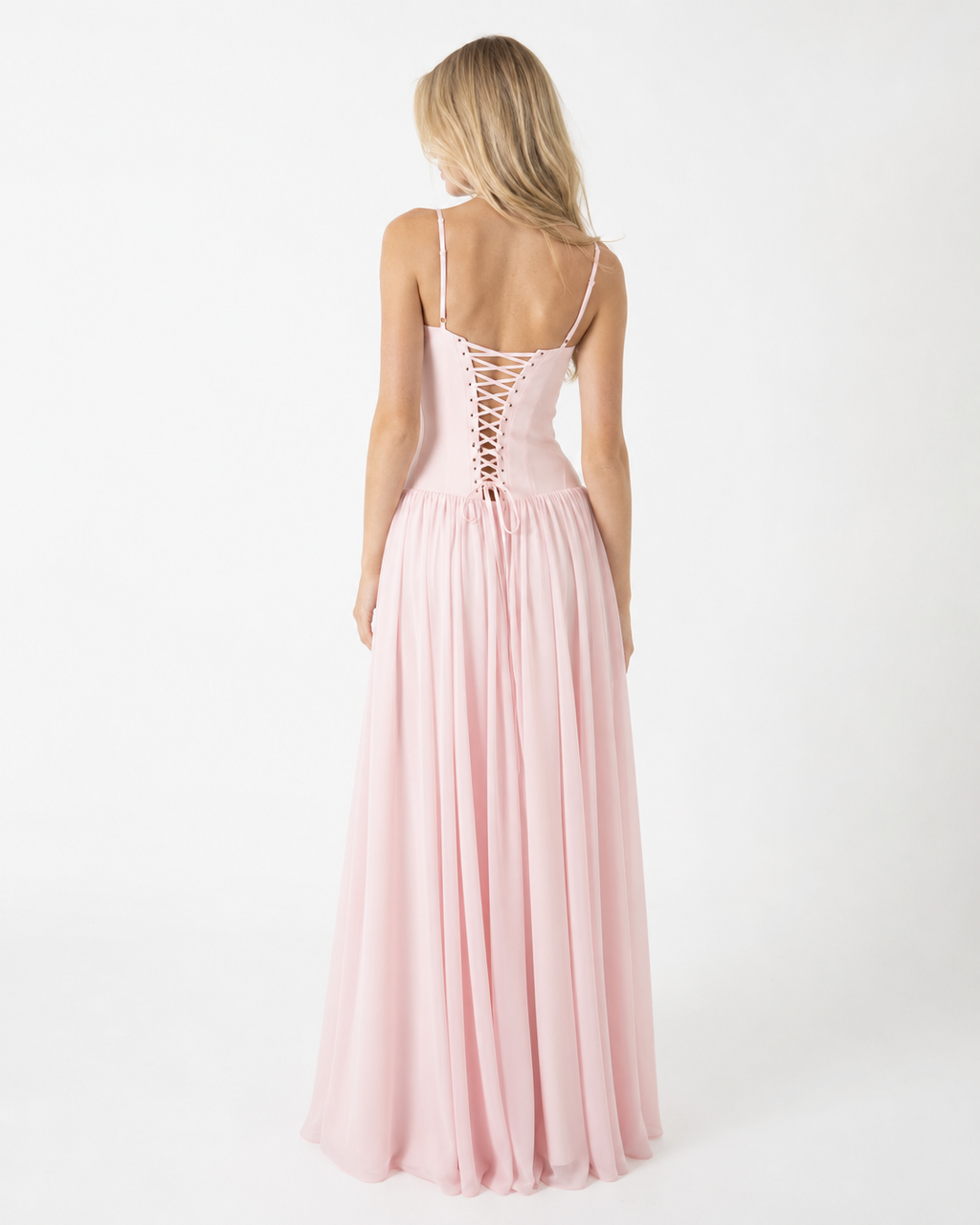 Robe longue à la coupe douce