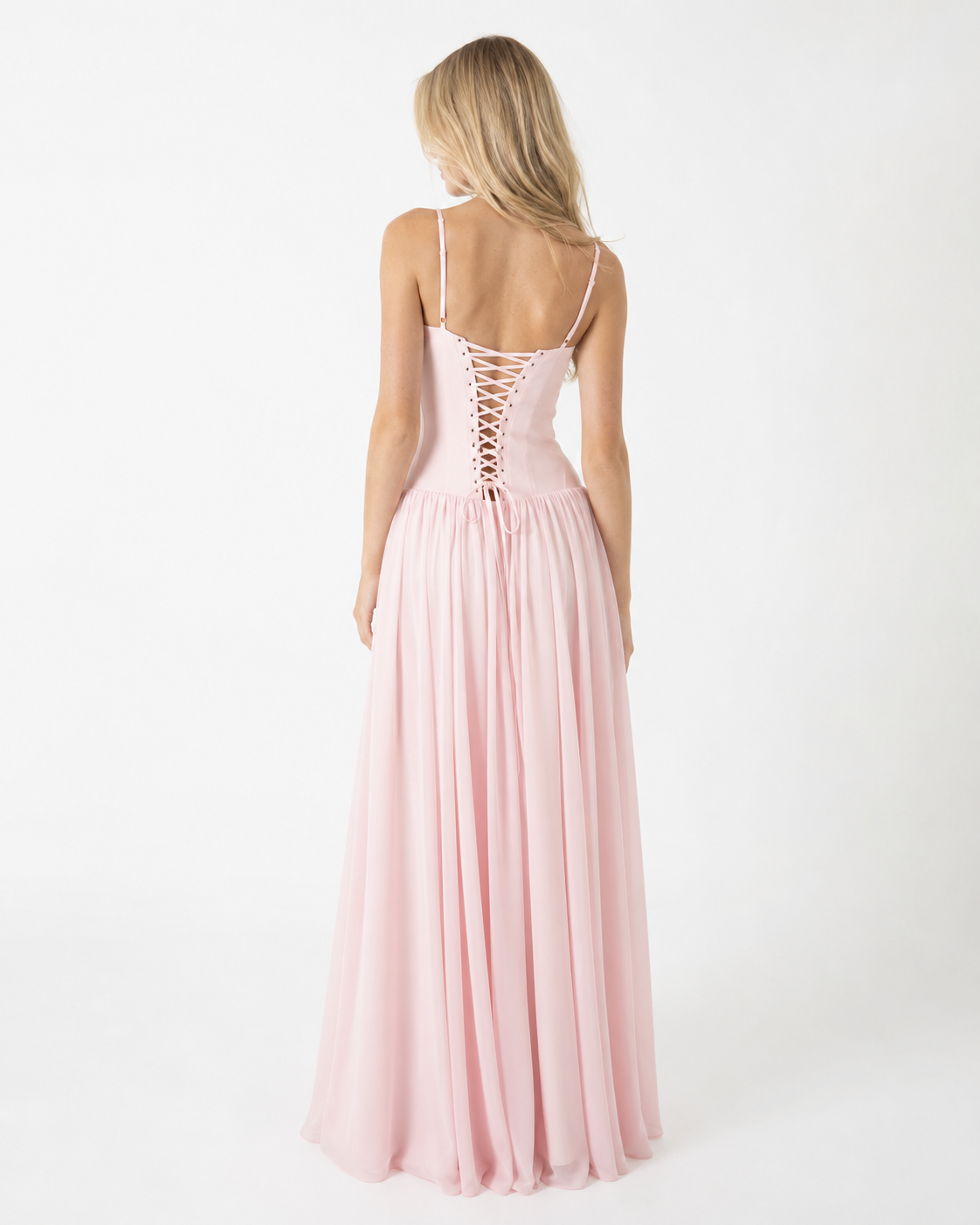 Robe longue à la coupe douce