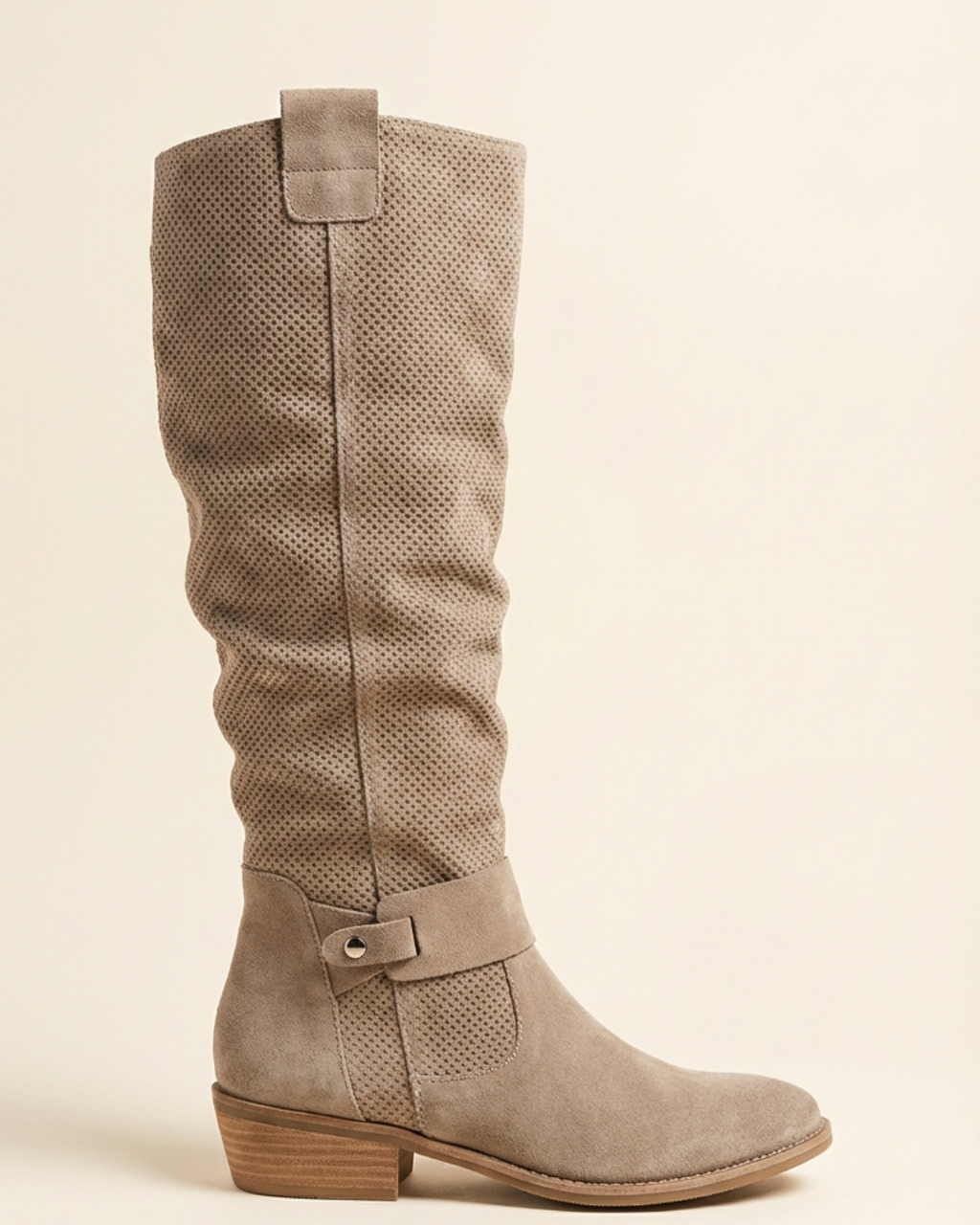 Bottes hautes à tige lisse