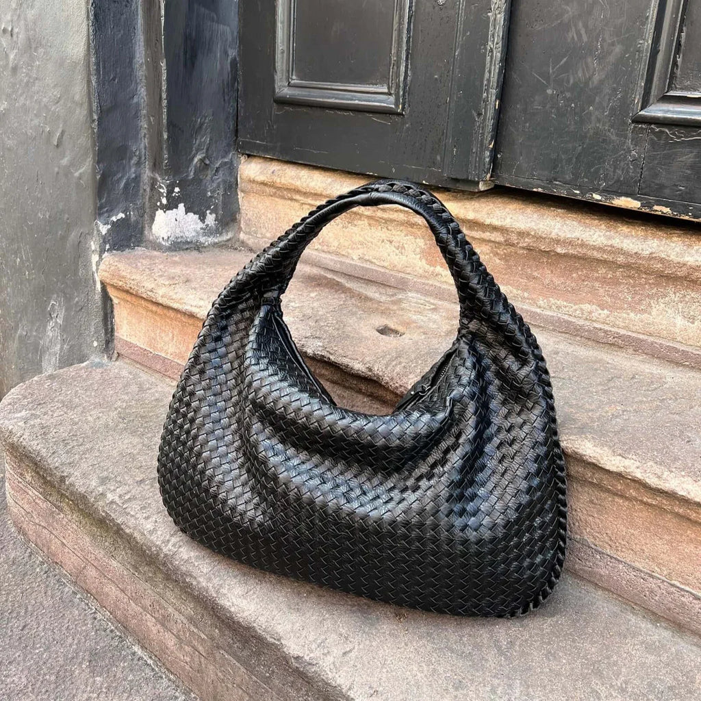 Sac tressé surdimensionné