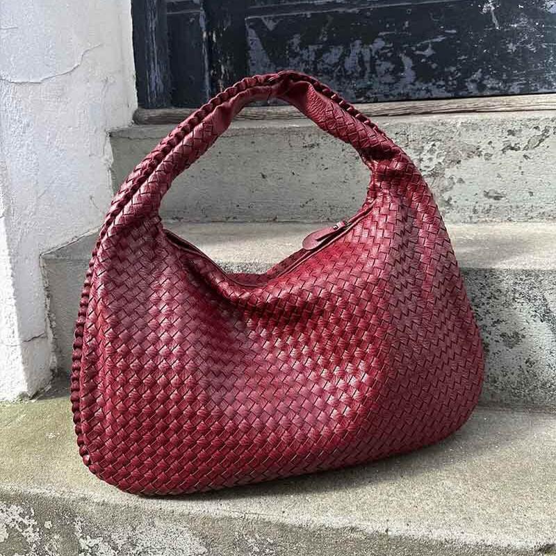 Sac tressé surdimensionné