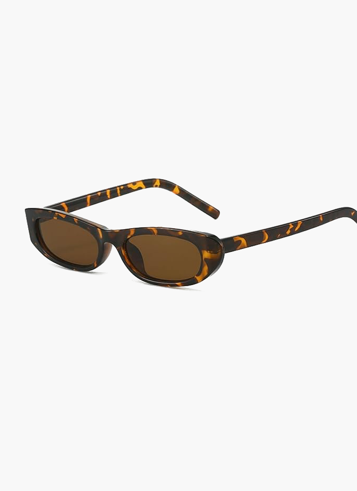 Lunettes de soleil à la monture carrée