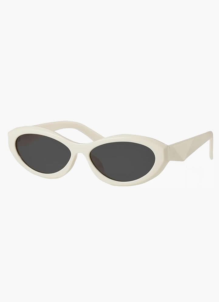 Lunettes de soleil à la monture arrondie