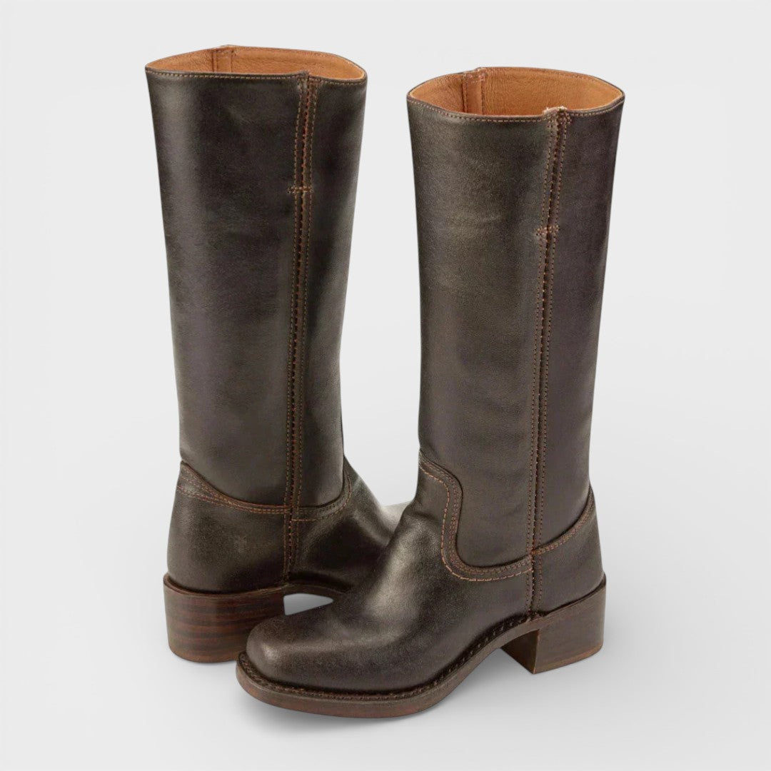 Botte haute d’inspiration western