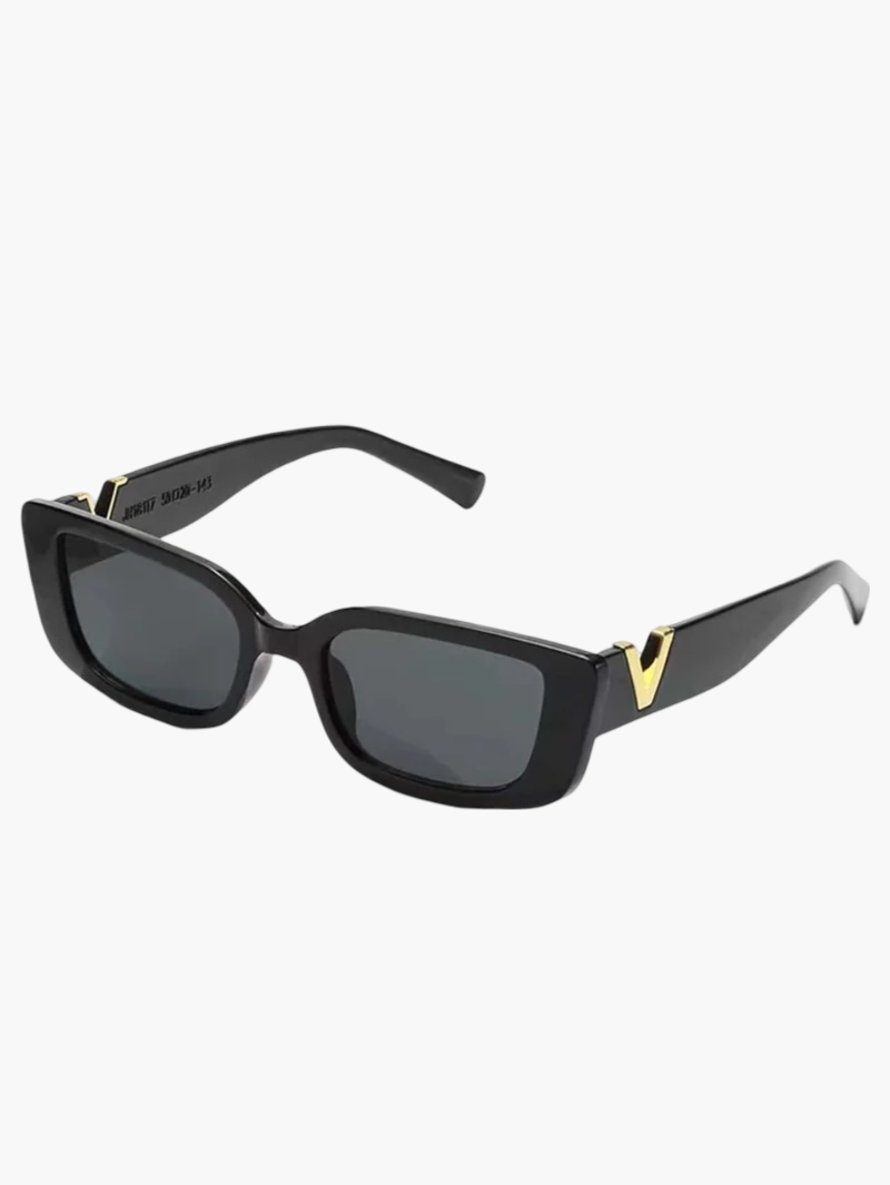 Lunettes de soleil à la ligne épurée