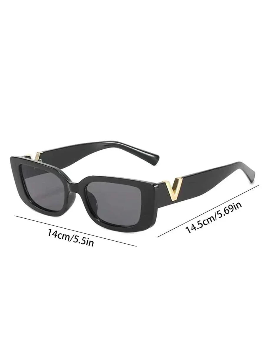 Lunettes de soleil à la ligne épurée