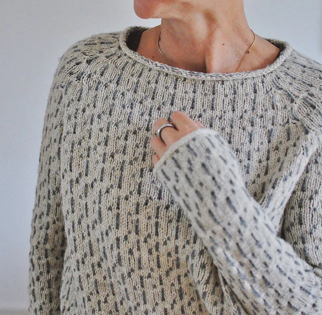 Pull en maille texturée