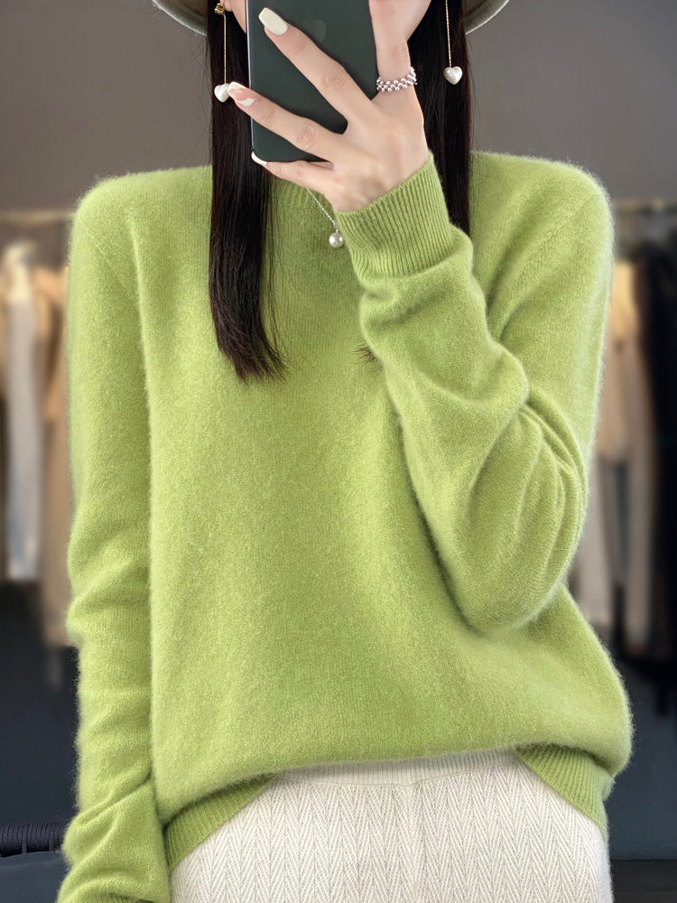 Pull chaud en maille dense