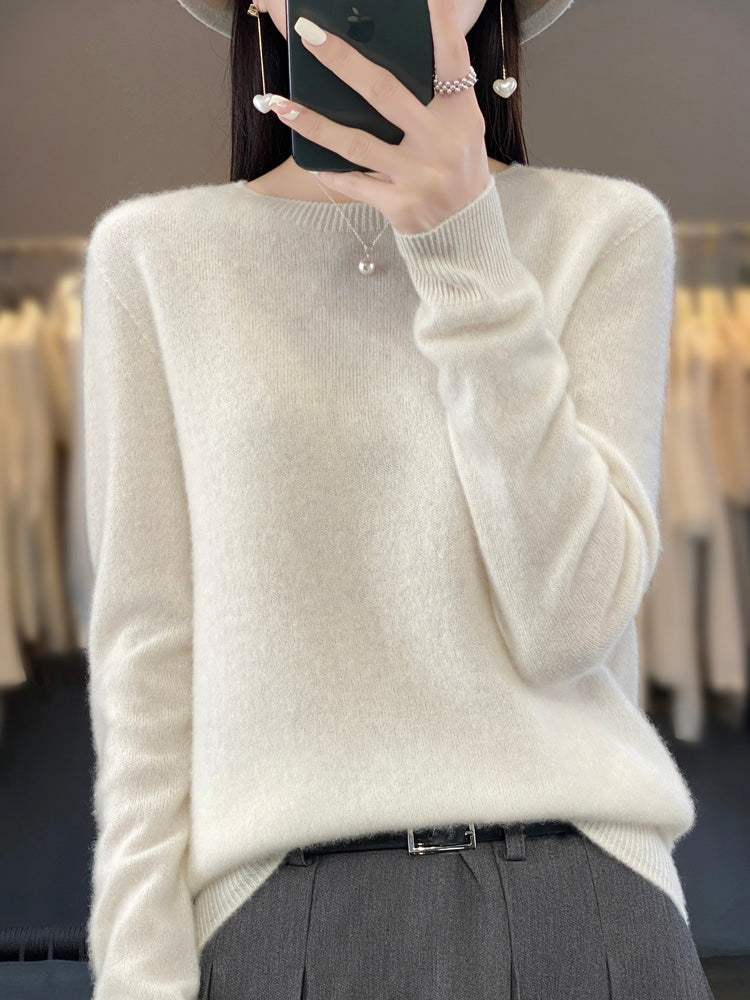 Pull chaud en maille dense