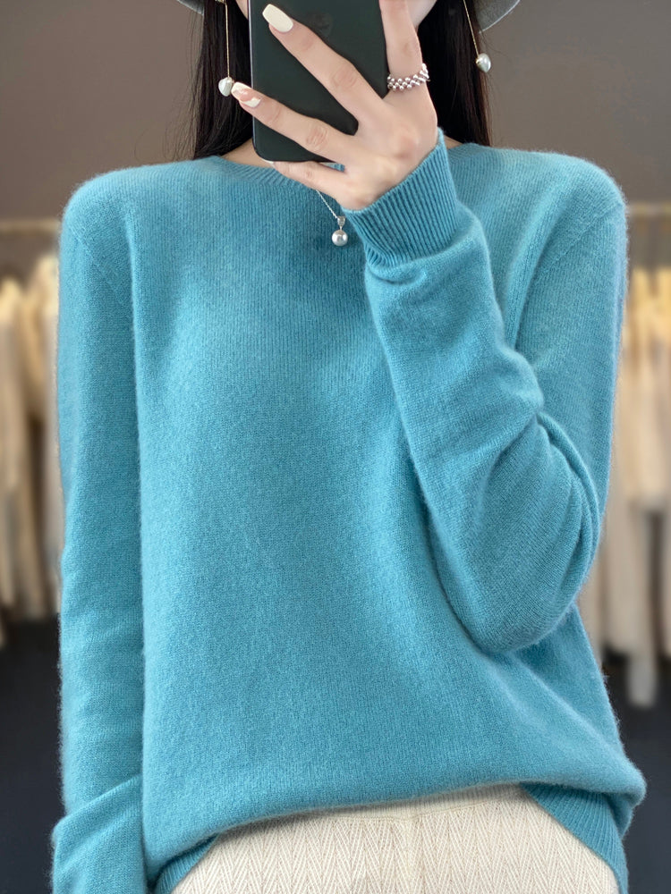 Pull chaud en maille dense