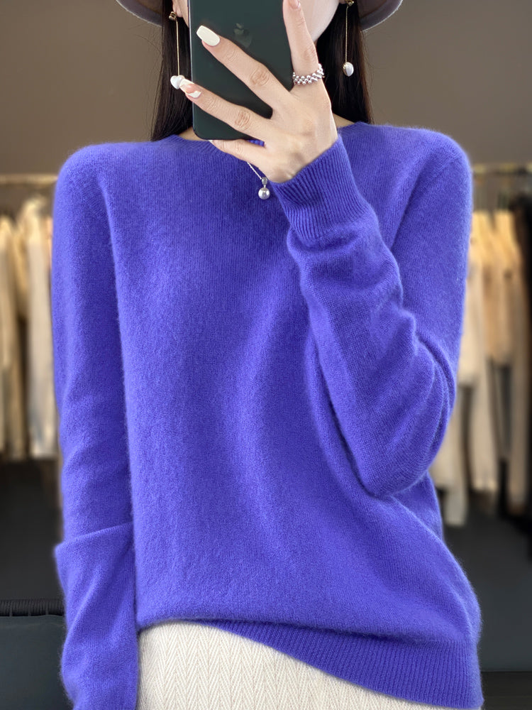 Pull chaud en maille dense
