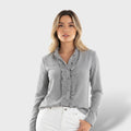 Blouse à détail de boutons