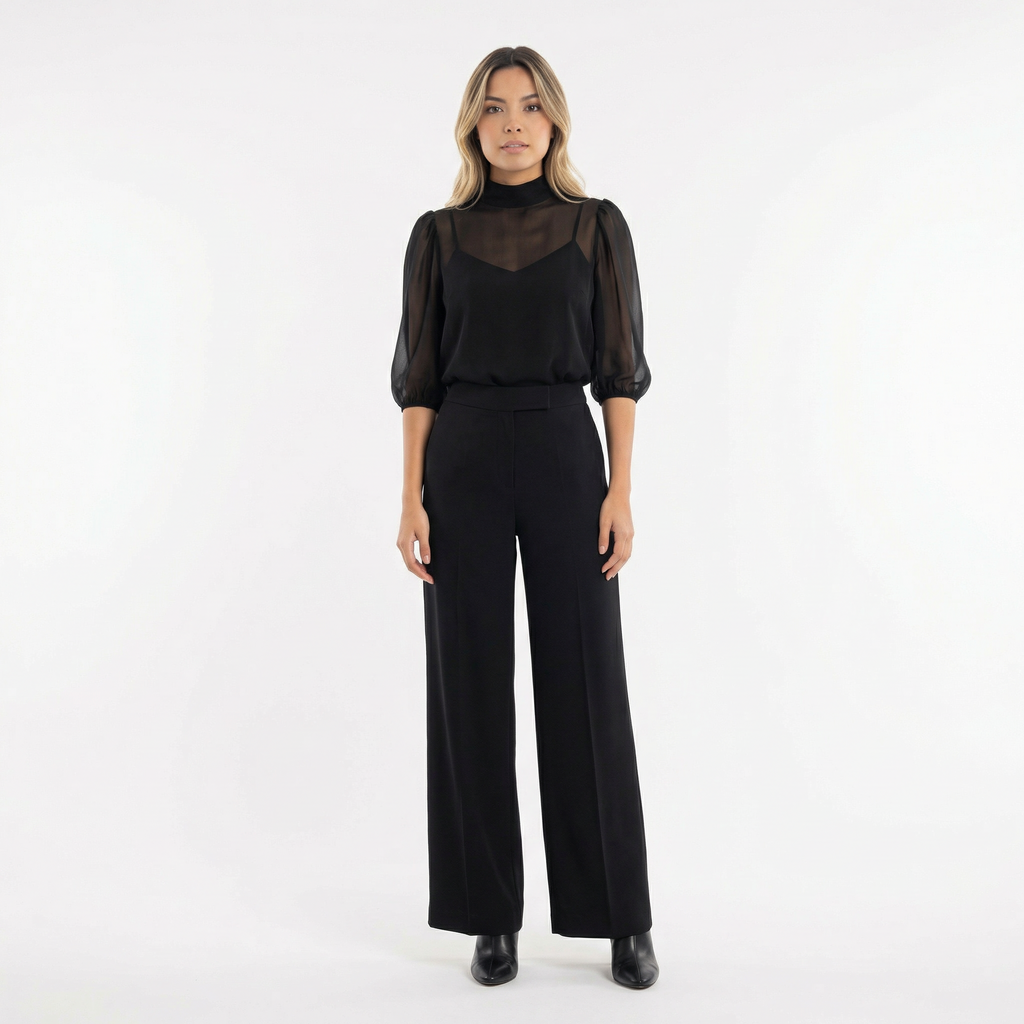 Ensemble élégant à pantalon large