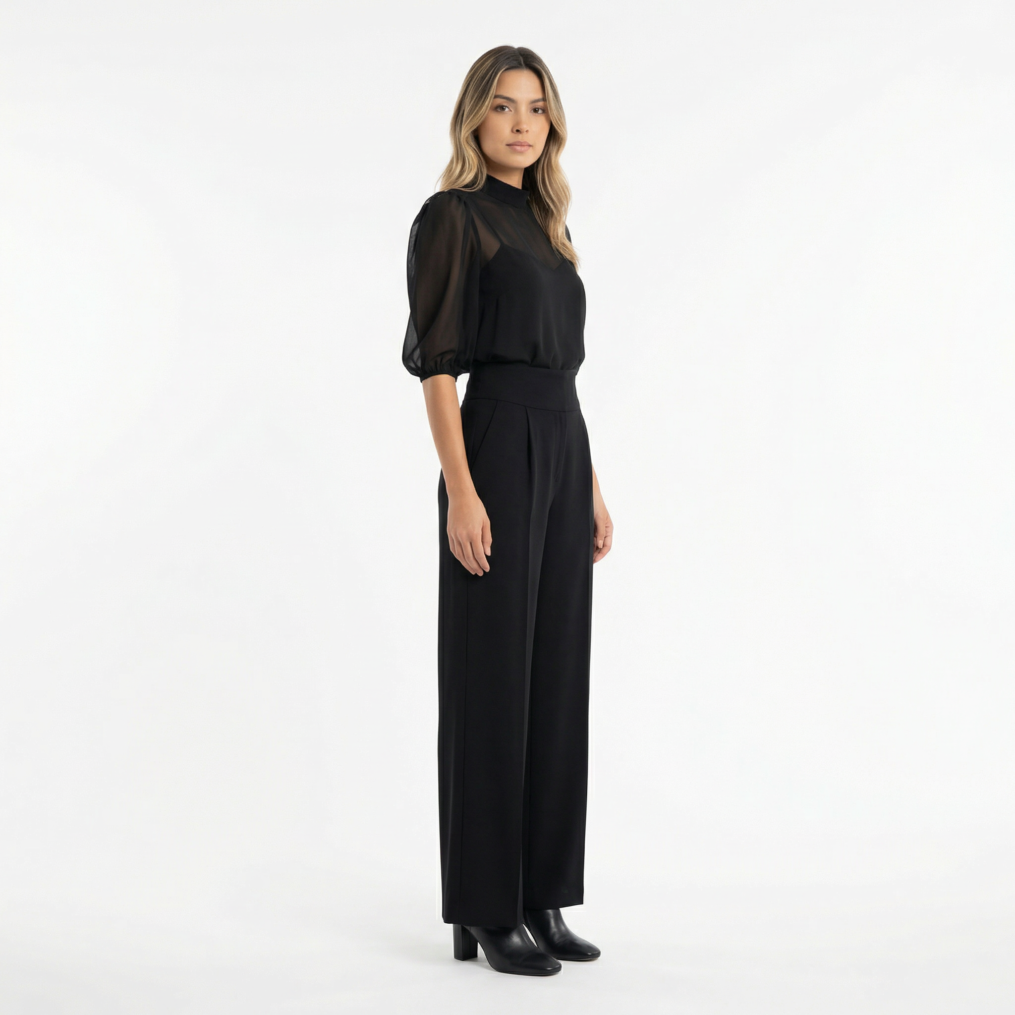 Ensemble élégant à pantalon large