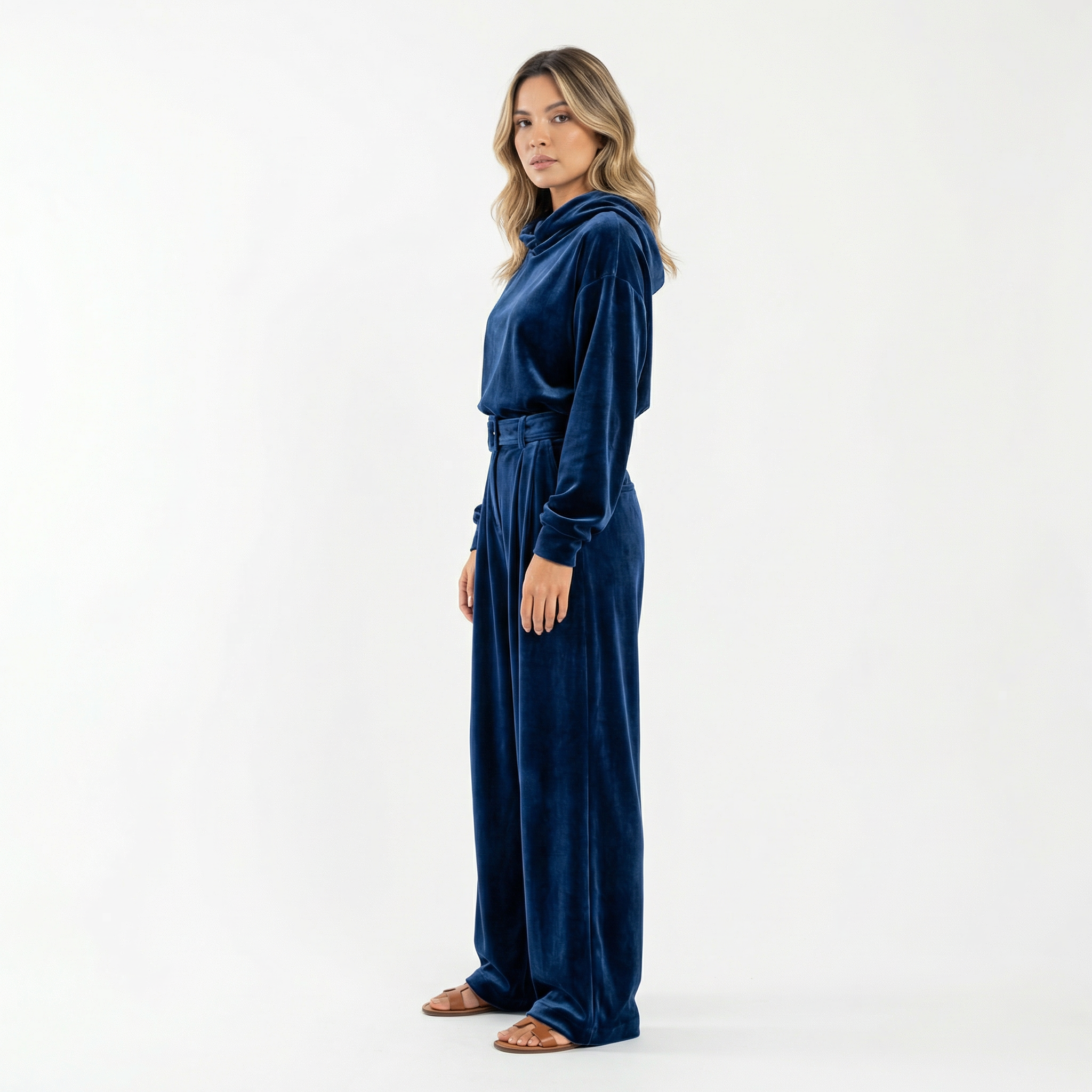 Ensemble deux pièces en velours