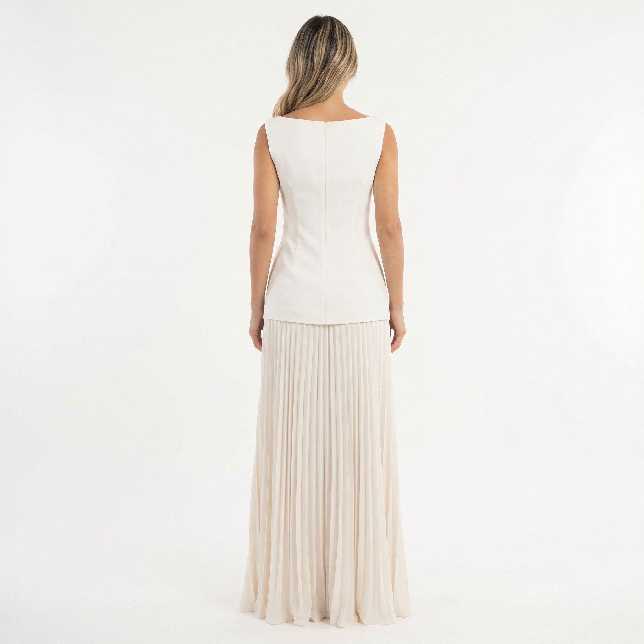Ensemble de fête à gilet et bas assorti