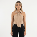 Blouse à encolure licou