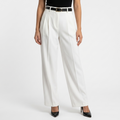 Pantalon palazzo à pinces