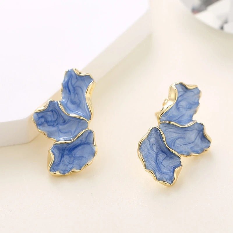 Boucles d’oreilles à pétales
