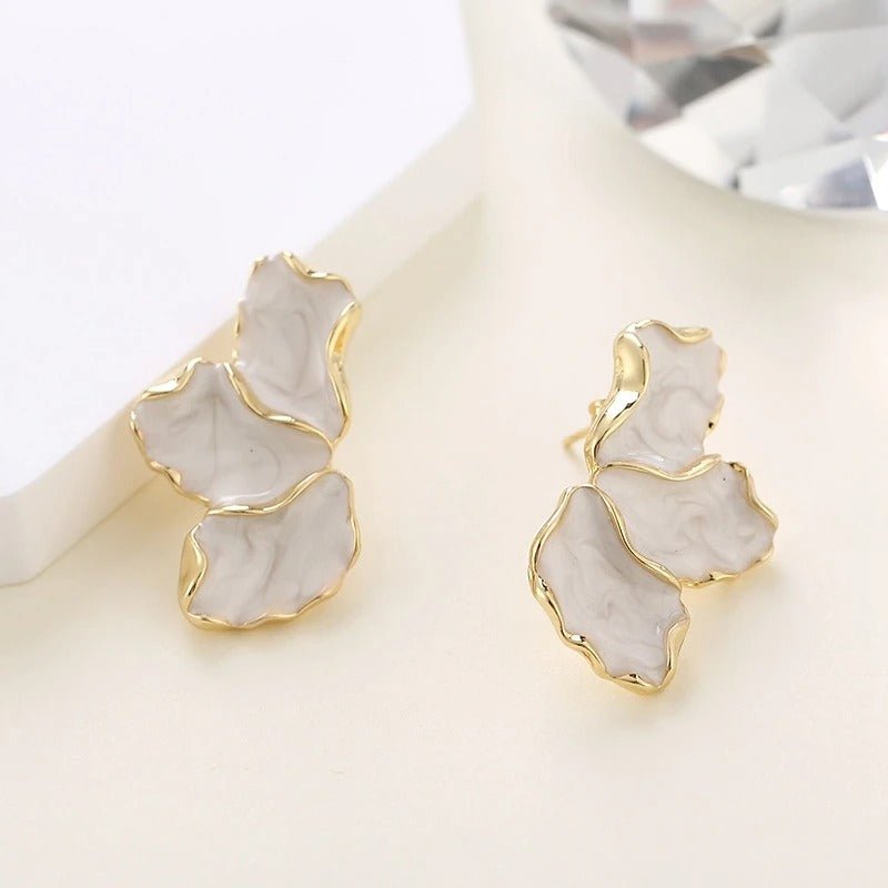 Boucles d’oreilles à pétales