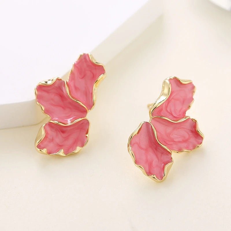 Boucles d’oreilles à pétales