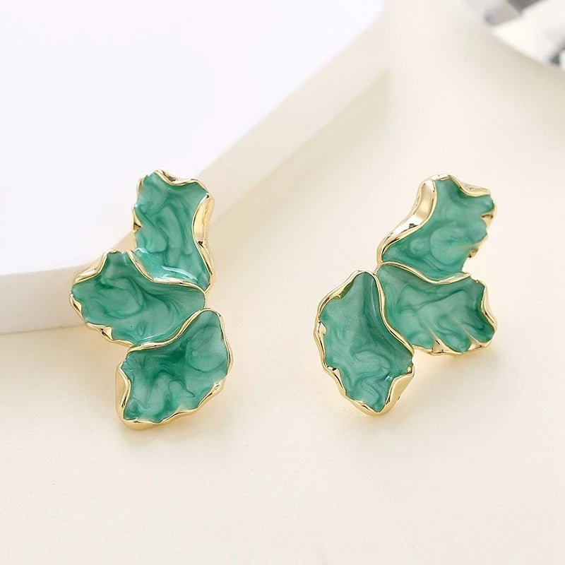 Boucles d’oreilles à pétales