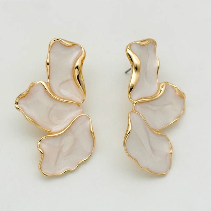 Boucles d’oreilles à pétales
