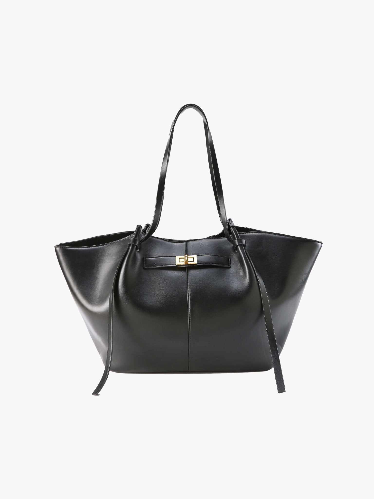 Sac shopper à la ligne courbe