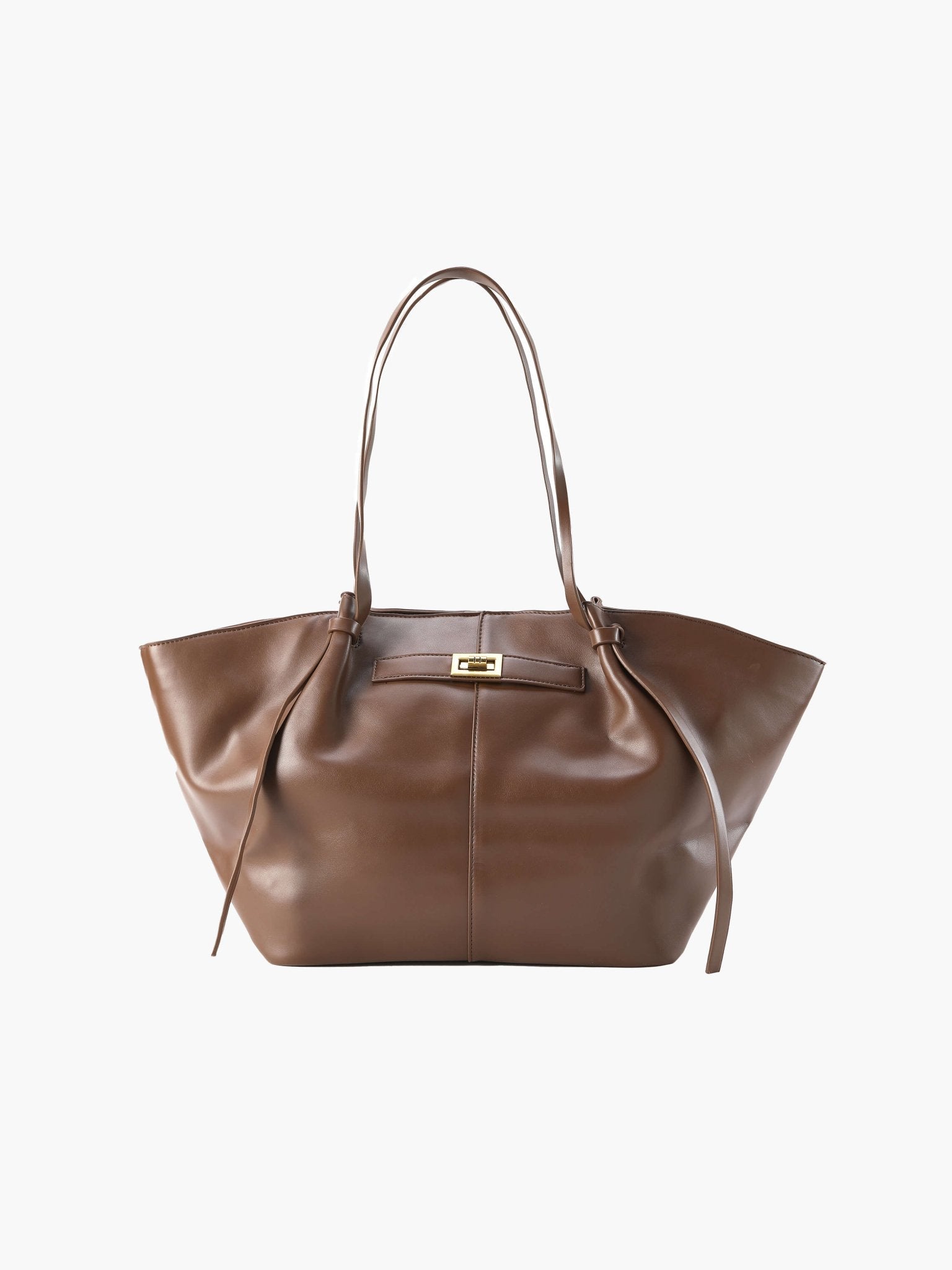 Sac shopper à la ligne courbe