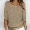 Pull en maille à la coupe soignée